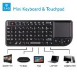 HOT Mini 2.4G RF Wireless Keyboard Backlight Laser Touchpad Mouse for PC Notebook Smart Tv Box