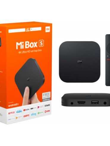 Mi Box S 4K - MDZ22AB - Built-in ChromeCast - Android - 4K Ultra HD+ HDR - Smart TV - Google Assistant (Black)