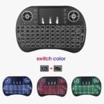 USB 2.4GHz Wireless Backlit i8 Keyboard Touchpad Handheld Remote Control Android TV Box
