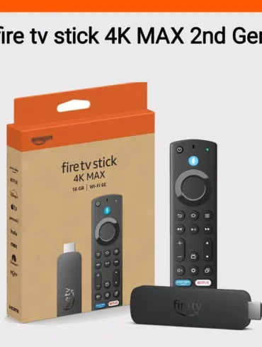 All NEW Original Amazon Fire TV Stick 4K Max | Netflix Fastest Streaming, Auto Low Latency Mode | Alexa Voice Remote