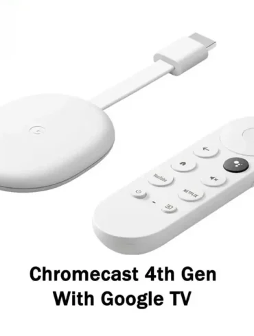 Chromecast 4th Generation HD/4K Screen Projector With Google TV Android 10 HDR10 Netflix Certified Dolby Vision